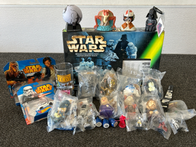 Star Wars Collection: Boardgame, Action Figures, Hotwheels, and More