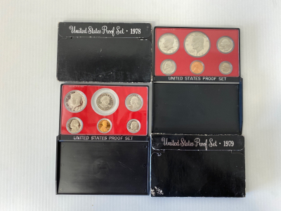 United States Proof Set 1978 and 1979
