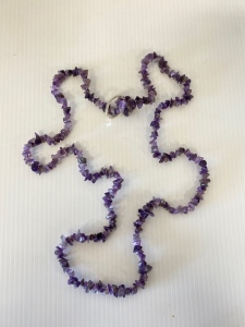 Long Amethyst Necklace