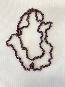 Decorative Garnet Stone Necklace