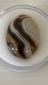 Brown Stripe Agate Cabochon