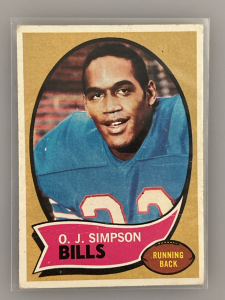 1979 O.J. Simpson Rookie Card- Bills