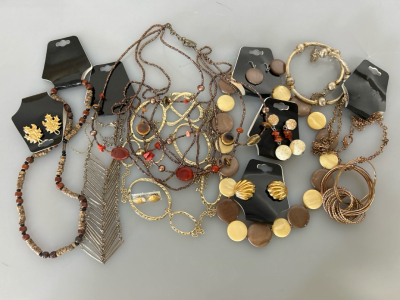 Costume Jewelry: Necklaces and Earrings