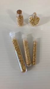 (5) Bottles Of Gold Leaf/Flake