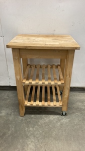 Rolling Kitchen Coffee Cart