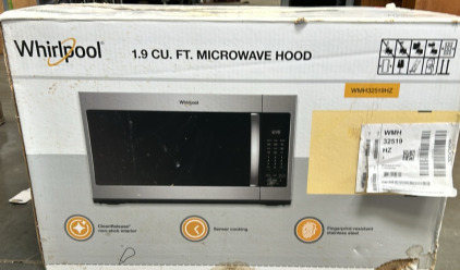 Whirlpool 1.9 CU. FT. Microwave Hood