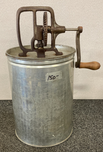 Metal 1-Gallon Butterchurn