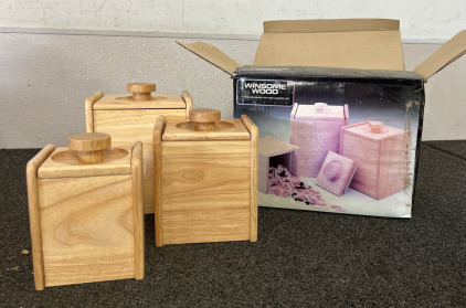 Winsome Wood Canisters