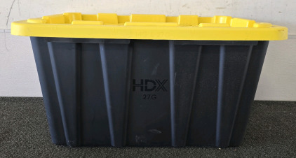 HDX 27 Gallon Heavy Duty Tote