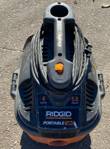 Orange Portable Vacuum (4 Gallons, & 5.0 Peak HP)