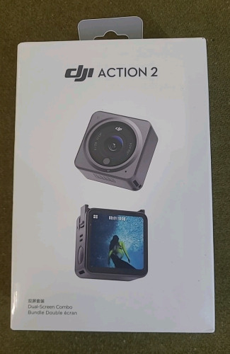 (1) DJI Action 2 Dual Screen Combo Camera