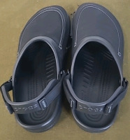 (2) Pairs Of Crocks. (1) Pair Of Yukon Vista II, Men's Size 11, Black & (1) Pair Of Bistro, Unisex, M-4/W-6 - 3