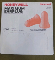 (1) 100-Count Box Of Honeywell Corded Earplugs, (1) 20-Roll Box Of Blue Painters Tape & (6) Rolls Of Scotch Masking Tape - 2