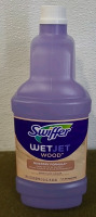 (1) 68-Oz Bottle Of Sonett Liquid Laundry Detergent, (2) 19-Oz Cans Of Sprayway Glass Cleaner, (1) 42-Oz Bottle Of Swiffer Wet Jet Cleaner, (1) 25-Oz Bottle Of Swiffer Power Mop Cleaner & (1) Box Of Assorted Amazon Overstock/ Returns - 4