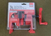 (1) Bessey 3/4" H Style Pipe Clamp, (1) Mop Kit & (1) 50-Count Pack Of 20" Zip Ties - 2