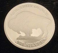 Liberty One Troy Ounce .999 Silver- Verified - 2