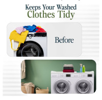 Relodecor Washer And Dryer Organizer & Ever Sprout Utility Hook - 2