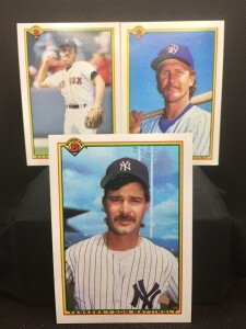 Estate Baseball Cards (3) Uncirculated