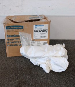 Box of KleenGuard Coveralls