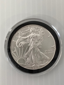 2019 Silver Eagle/ Walking Liberty Dollar