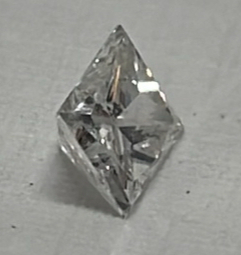 Rectangular Cut And Faceted 6.17mm x 5.40mm x 4.13mm 1.14 Carat Diamond (VVS1 Clarity) W/ C.O.A.