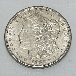 1921 Morgan Silver Dollar