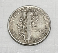 (4) Mercury Silver Dimes Dated 1941-1943 - 6