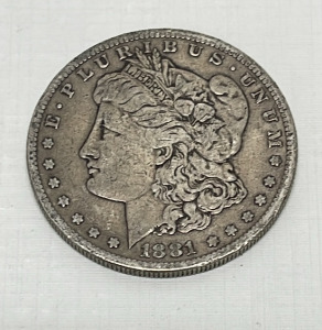 1881 Morgan Silver Dollar