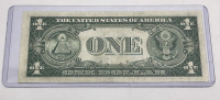 1935 G Washington $1.00 Silver Certificate In Protective Case - 3