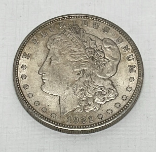 1921 Morgan Silver Dollar