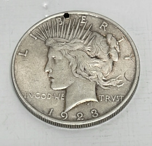 1923 Silver Peace Dollar