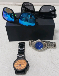 Fossil Watch, Turbopep Polarized Sunglasses, Caravelle Watch