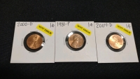 (10) Assorted Lincoln Pennies from 1937-D to 2006-D - 4