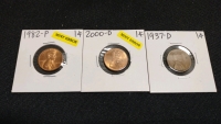 (10) Assorted Lincoln Pennies from 1937-D to 2006-D - 6