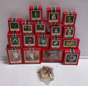 (18) Assorted Handcrafted Christmas Ornaments