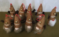 (1) 9-Piece, D-FantiX Reindeer Gnome Ornament Set, (1) 10-Piece Gnome Ornament Set, (1) Pull Over Christmas Tree Cover & More - 2