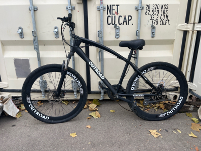 26” OutRoad Black Bike