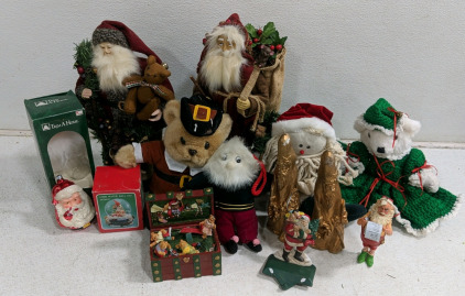 (1) Large Holiday Decor & Figurines Lot - And So Much More!