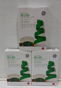 (3) Energy Smart 5p Led Crystal Pearl Lights