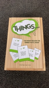 Wooden Box Set “The Game Of Things”