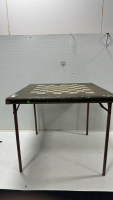 Antique Samson Samsonite Folding Card Table - 2