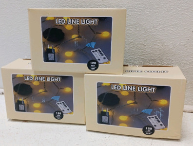 Amazon (3) 120 Led Line Light