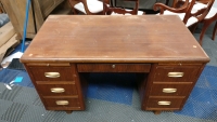 Solid Wood Desk (48" x 26" x29") - 5