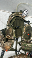 Timber Ridge Large Forest Camo Backpack, RealTree Edge Hunting Vest with Seat Attachment - 7