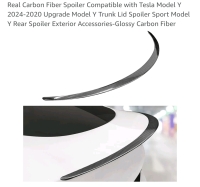 (1) Main Bearing Set (1)Set of Dry Carbon Fiber Tesla Spoilers - 9