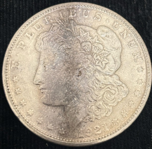 1921 Morgan Silver Dollar