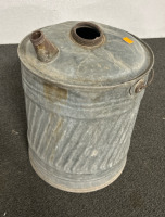 Antique Metal Gas Can - 3