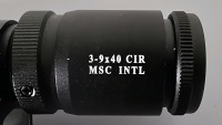 MSC INTL 3-9x40 CIR Scope - 4