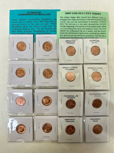 Commemorative Medallions and 2009 Lincoln Cent Series