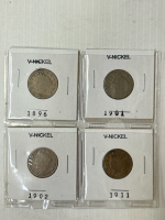 Brilliant Uncirculated Jeffersonn Nickels and V-Nickels - 3